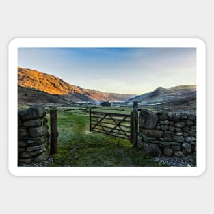 Great Langdale Valley Mist Sticker